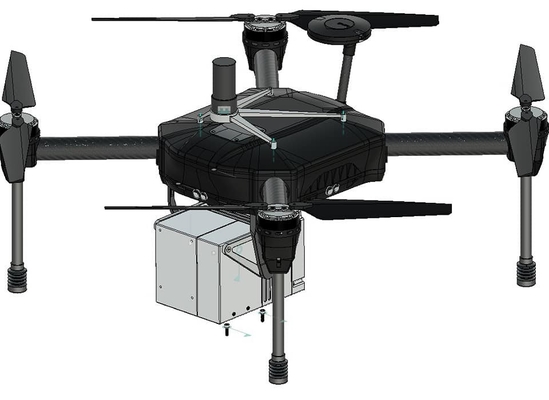 UAV LiDAR Scanning System   Geosun GS-100C+ Livox Avia Topographic Surveying And Mapping Solution